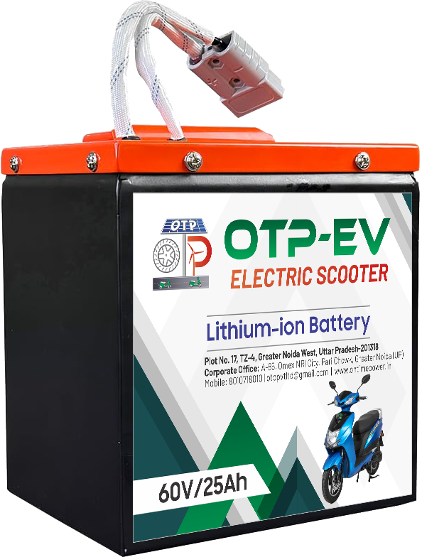 Lithium-Ion EV Scooter Battery – 60V 25Ah